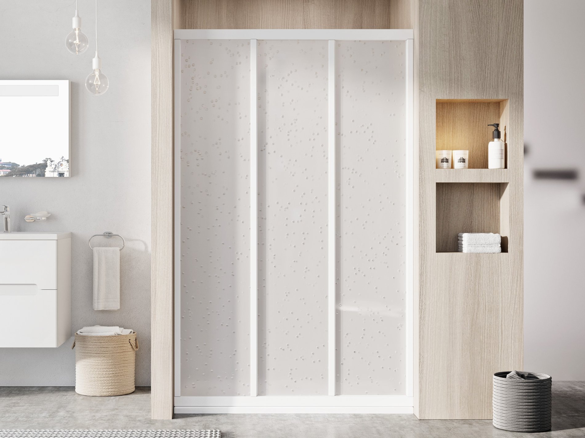 Ravak Supernova ASDP3-120 zuhanyajtó 198 fehér pearl – Zuhanyajtók