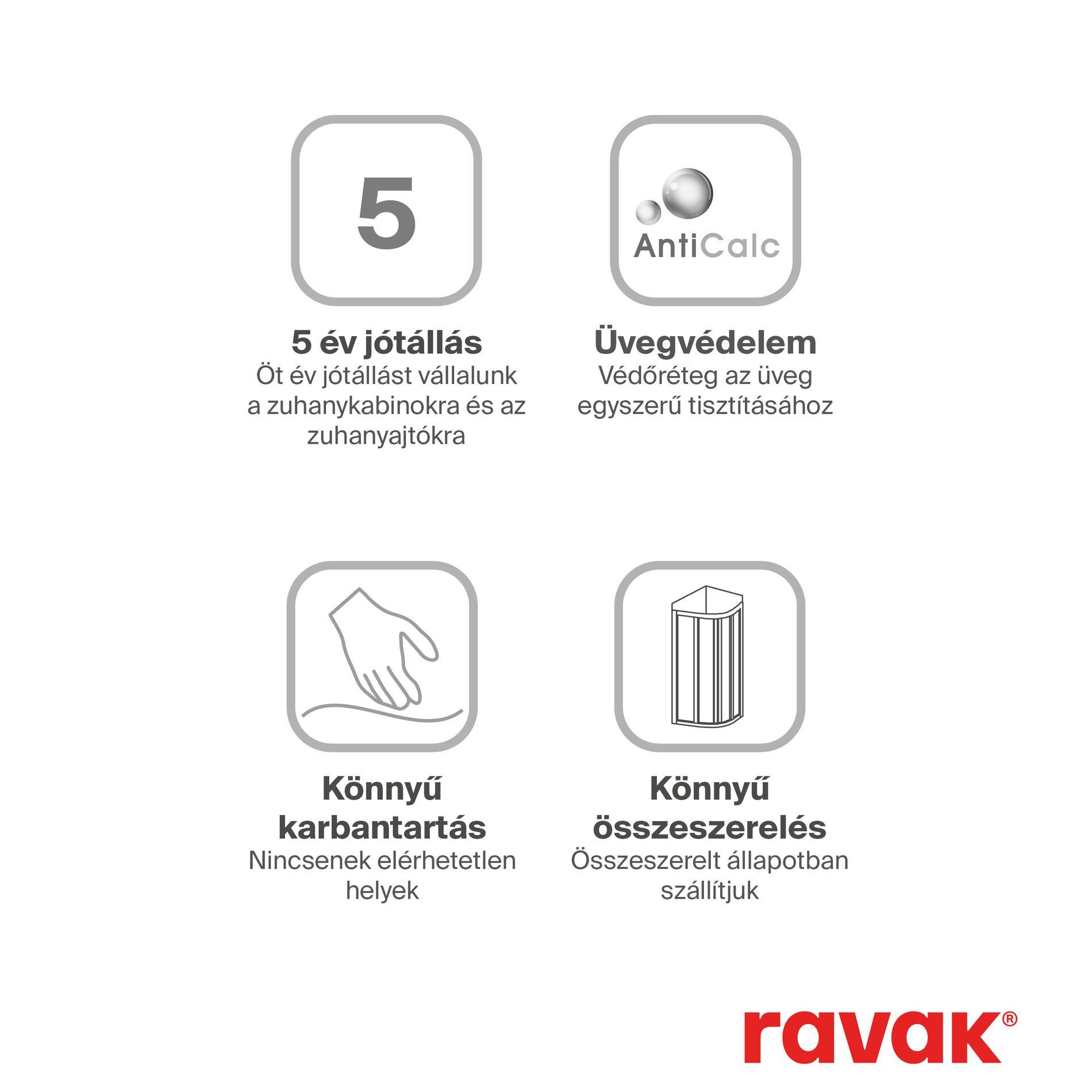 Ravak Pivot PDOP2-110 zuhanyajtó fekete transparent – Zuhanyajtók