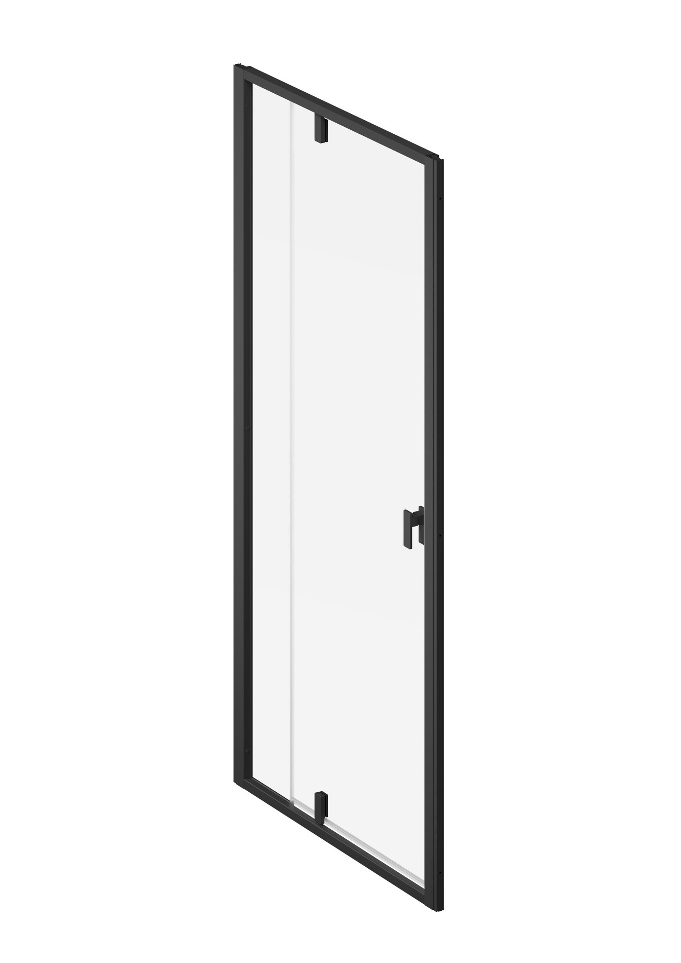 Ravak Nexty NDOP2-100 zuhanyajtó fekete transparent – Zuhanyajtók