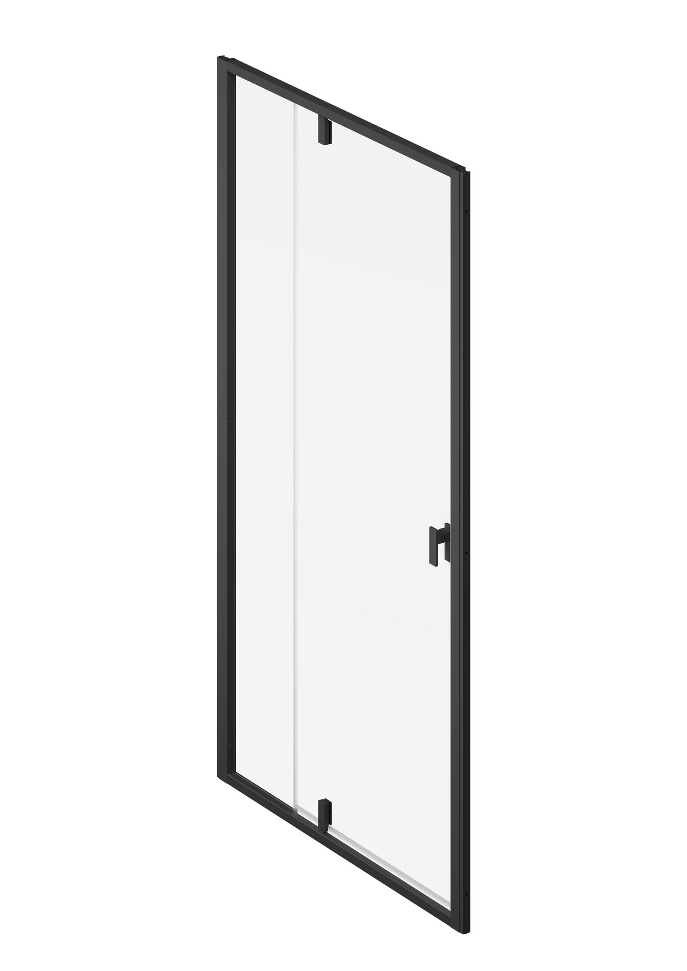 Ravak Nexty NDOP2-110 zuhanyajtó fekete transparent – Zuhanyajtók
