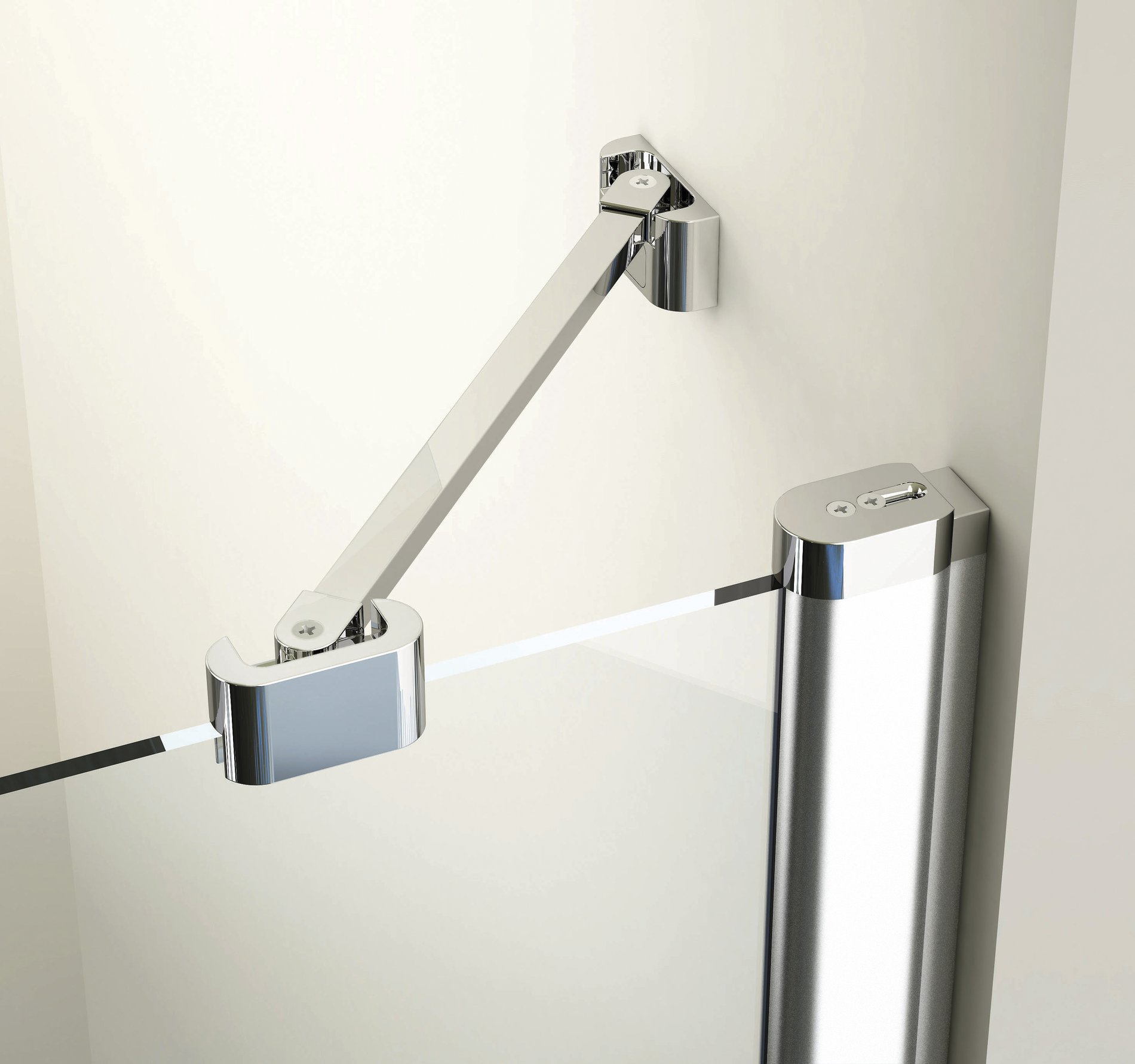 Ravak Chrome CSDL2-110 zuhanyajtó krómhatású transparent – Zuhanyajtók
