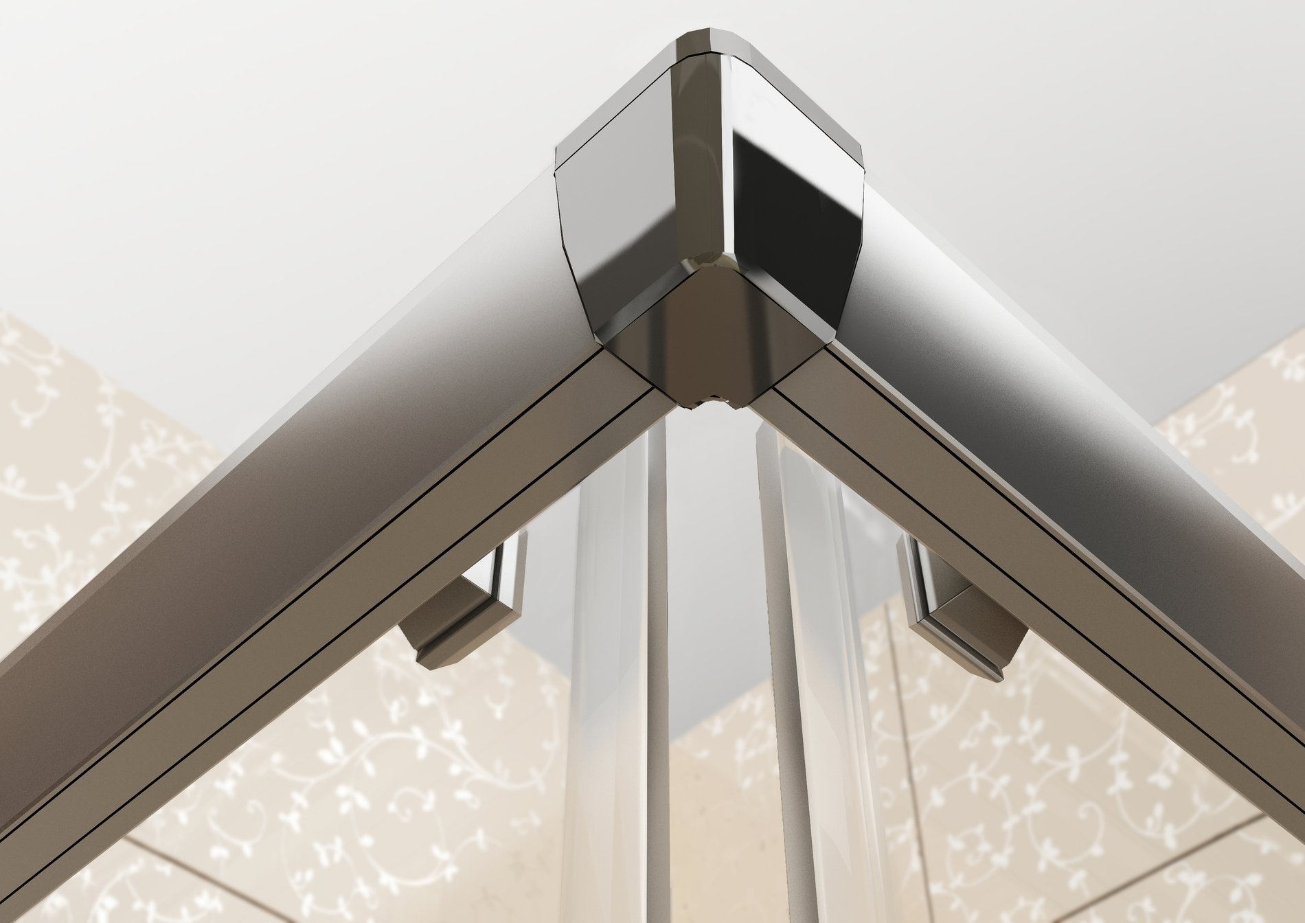 Ravak Blix BLRV2 90x90 zuhanykabin szatén transparent – Sarok zuhanykabinok