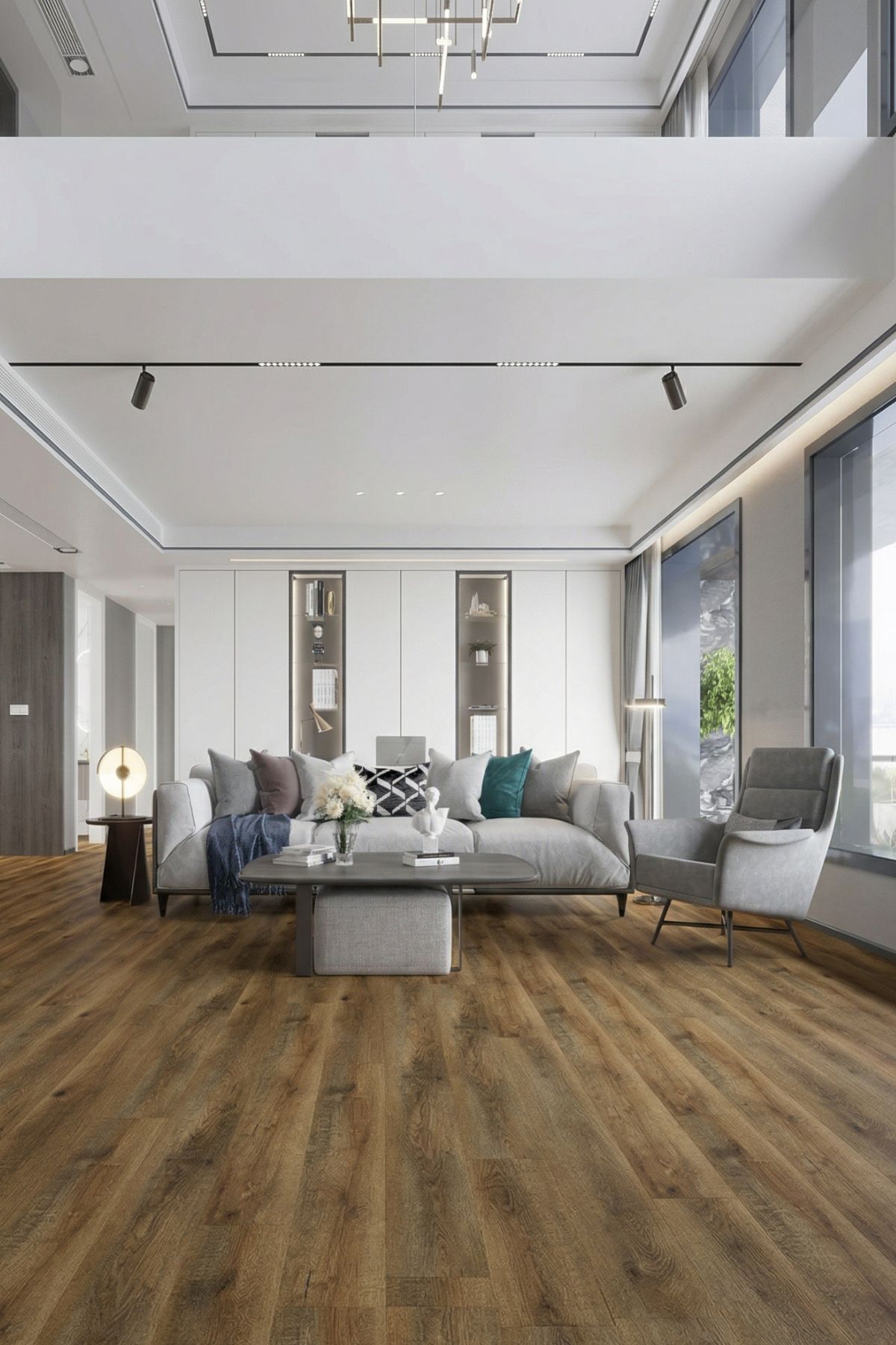 Econfloor La Boheme Chene rustic – Sötét barna, SPC / Vinyl padló