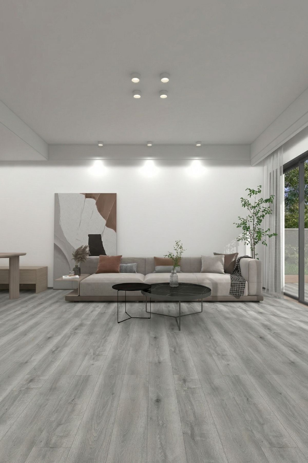 Econfloor La Boheme Ontano grey – Szürke, SPC / Vinyl padló