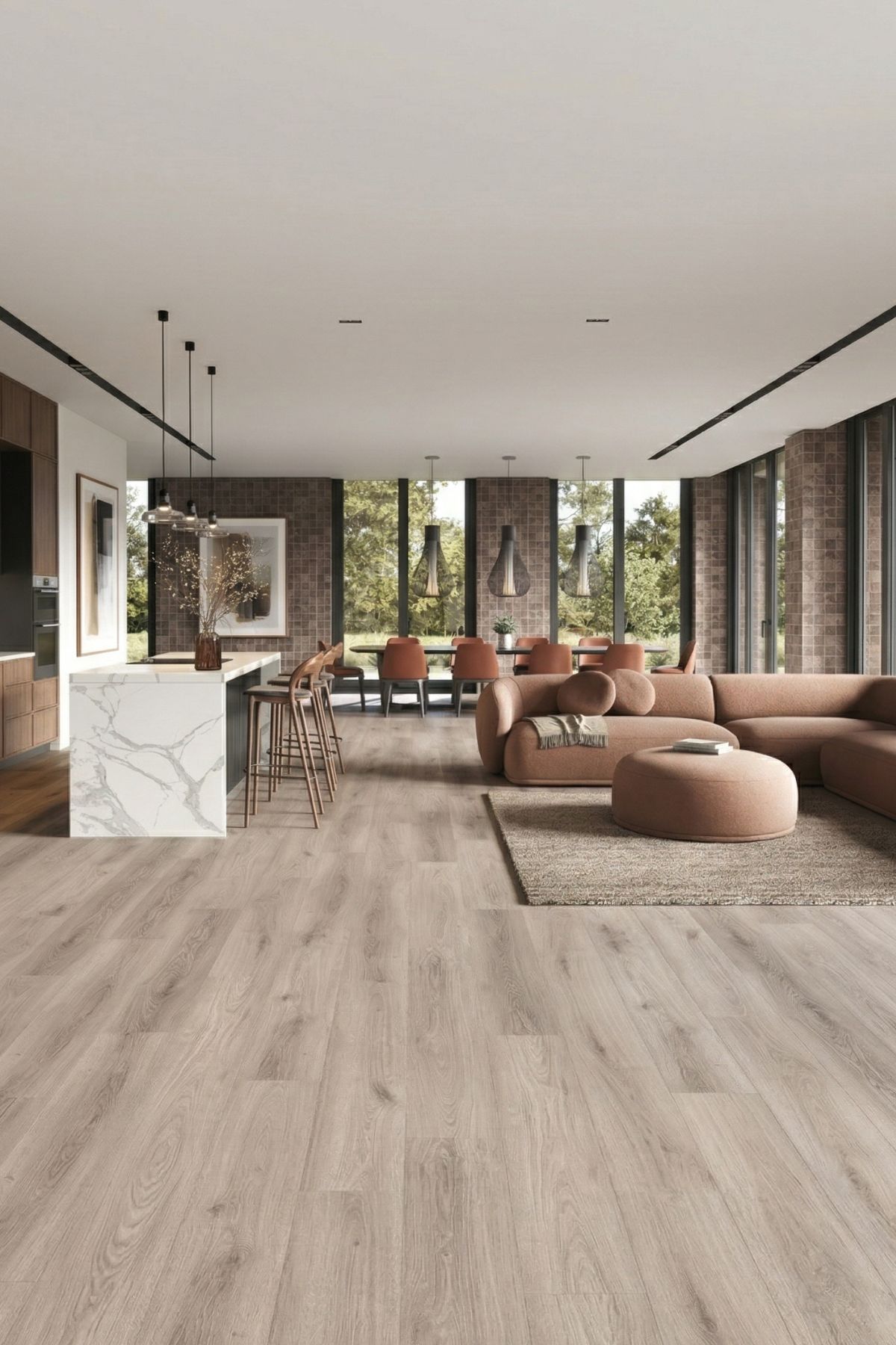 Econfloor La Boheme Oak linz – Világos Szürke, SPC / Vinyl padló
