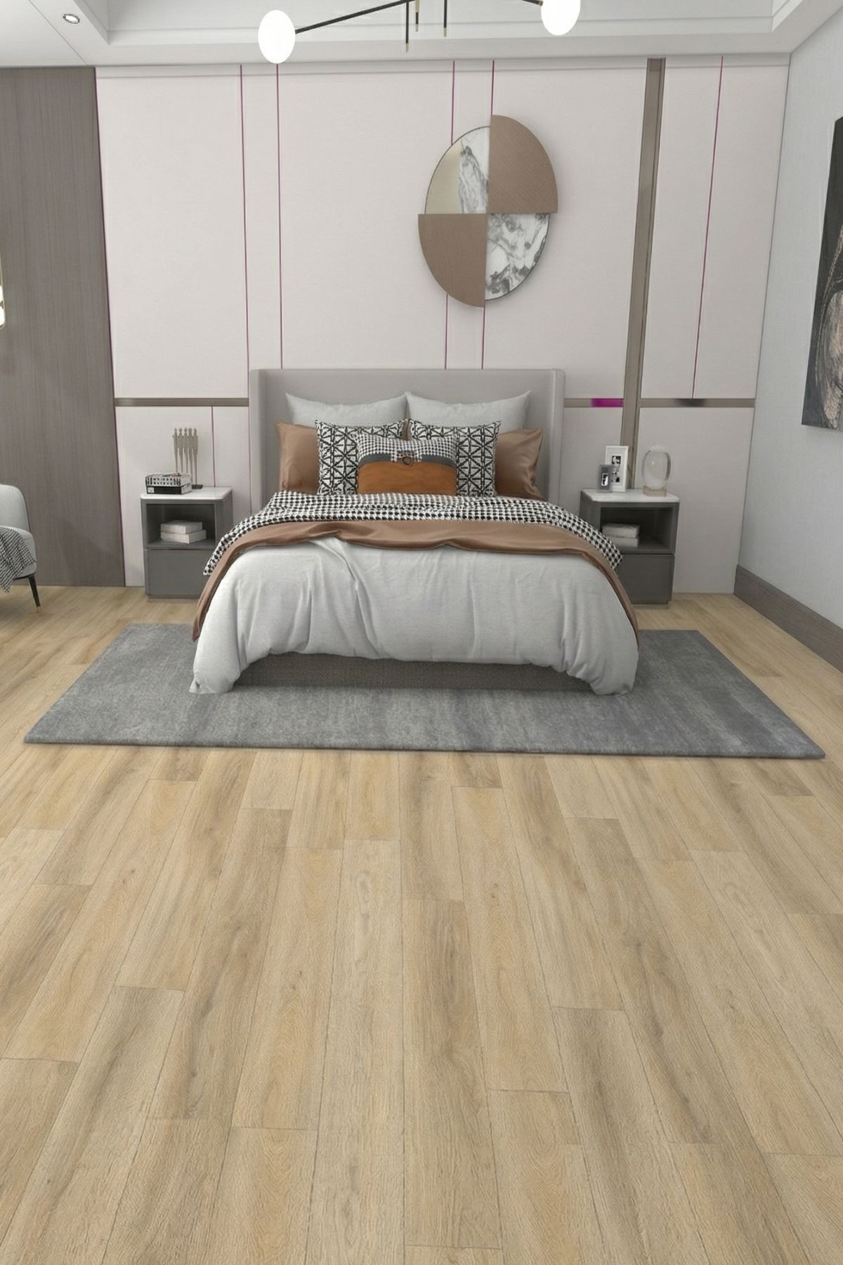 Econfloor La Boheme Oak natural – Bézs, SPC / Vinyl padló