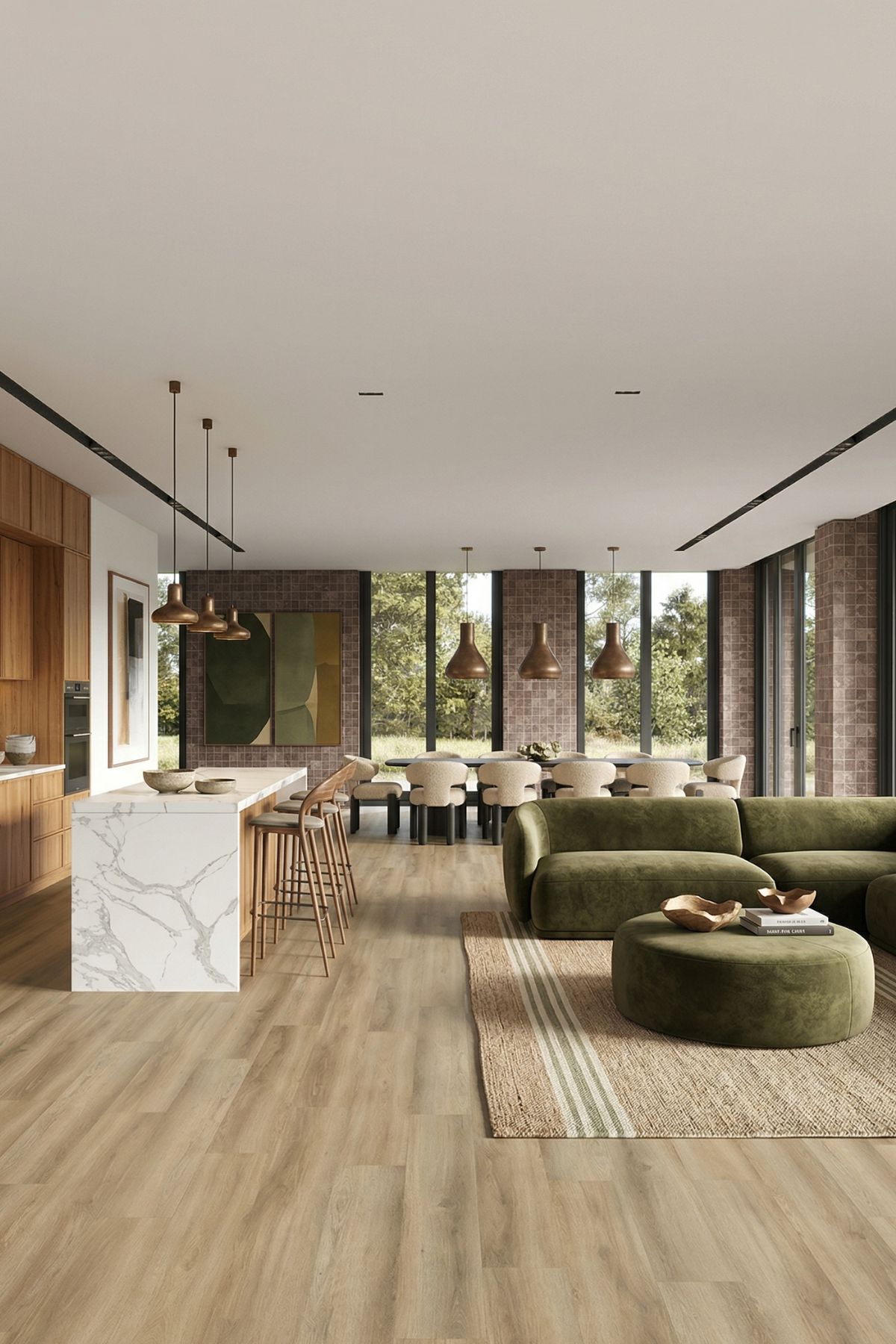 Econfloor La Boheme Oak natural – Bézs, SPC / Vinyl padló