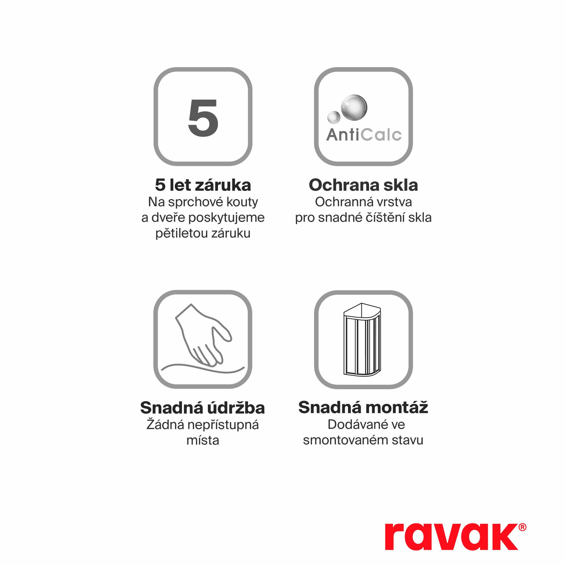 Ravak Pivot PSKK3 100x100 zuhanykabin krómhatású transparent * – Negyedköríves zuhanykabinok