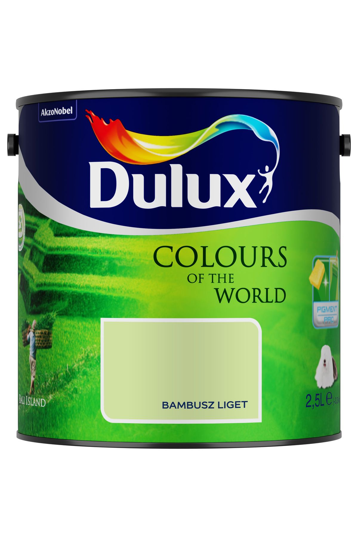 Dulux A Nagyvilág Színei Bambusz liget 2,5 L – Beltéri falfesték