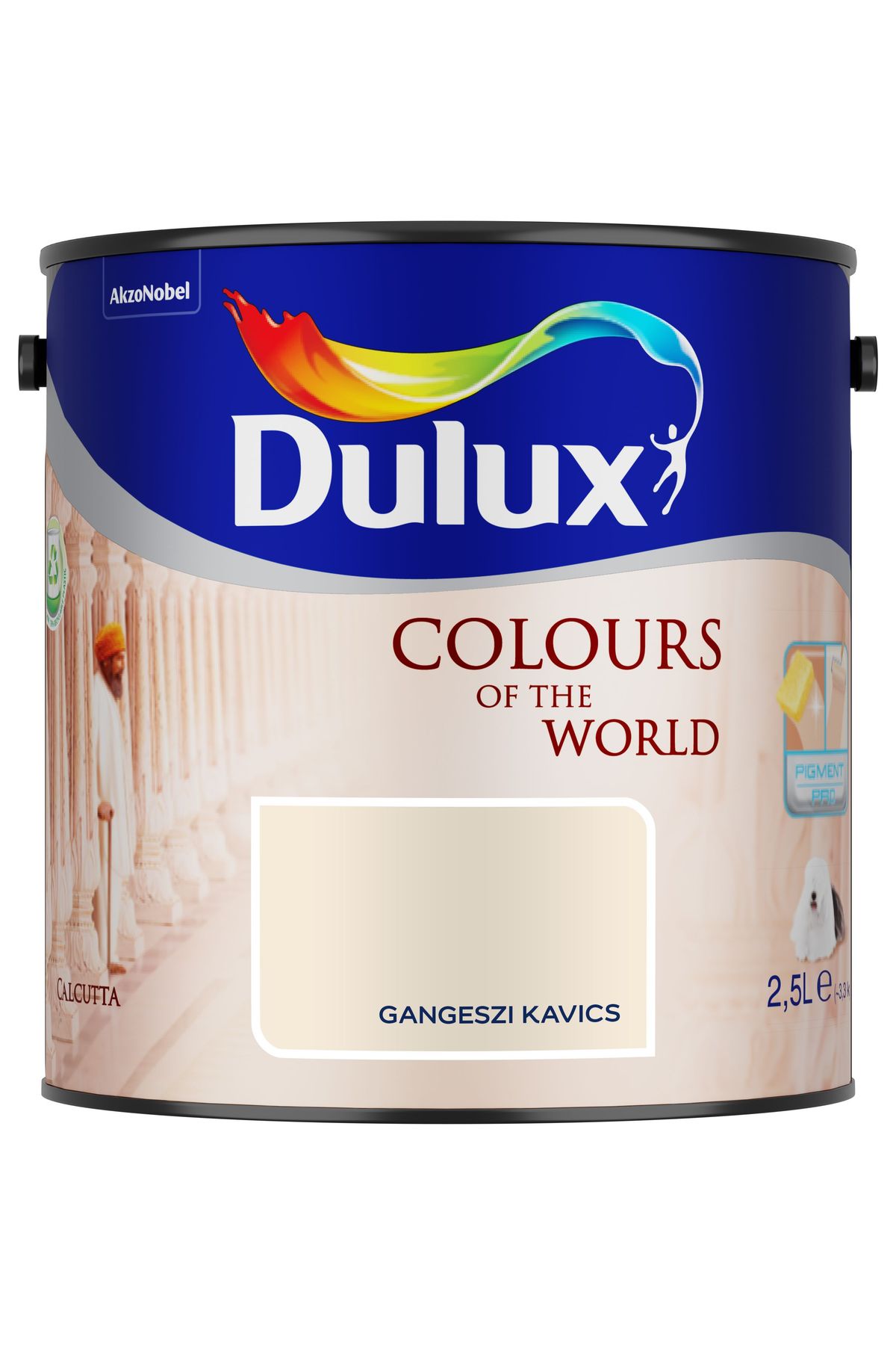 Dulux A Nagyvilág Színei Gangeszi kavics 2,5 L – Bézs, Beltéri falfesték