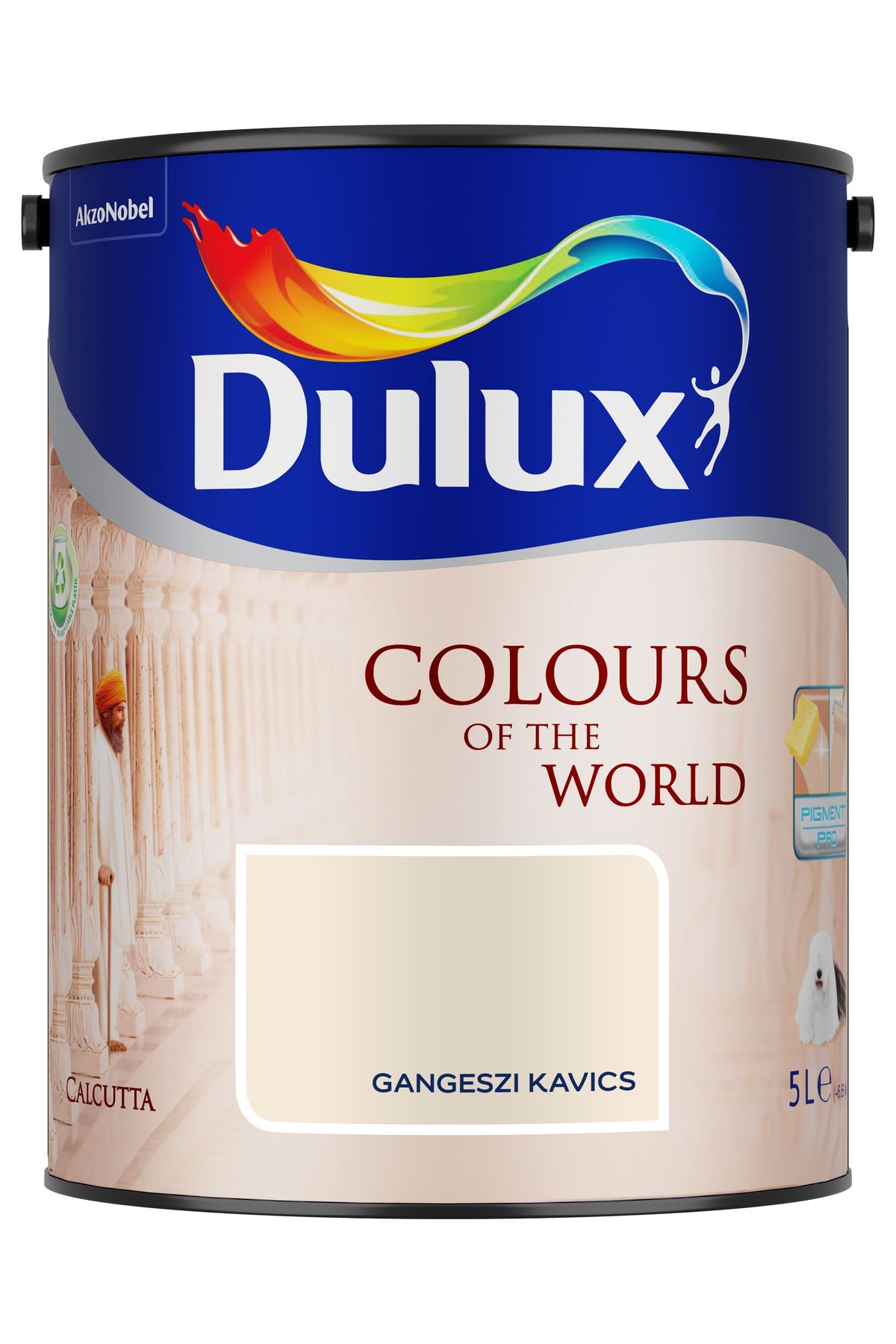 Dulux A Nagyvilág Színei Gangeszi kavics 5 L – Bézs, Beltéri falfesték