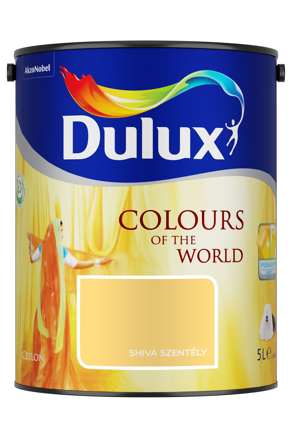 Dulux A Nagyvilág Színei Shiva szentély 5 L – Narancssárga, Beltéri falfesték