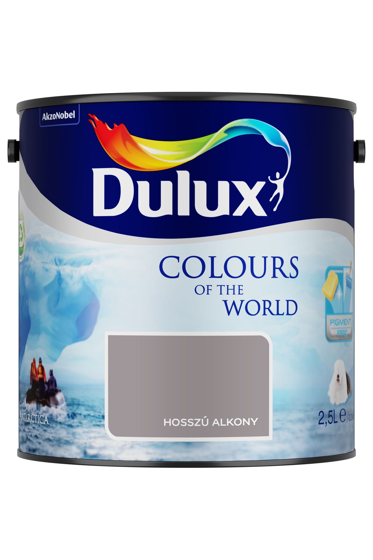 Dulux A Nagyvilág Színei Hosszú alkony 2,5 L – Szürke, Beltéri falfesték