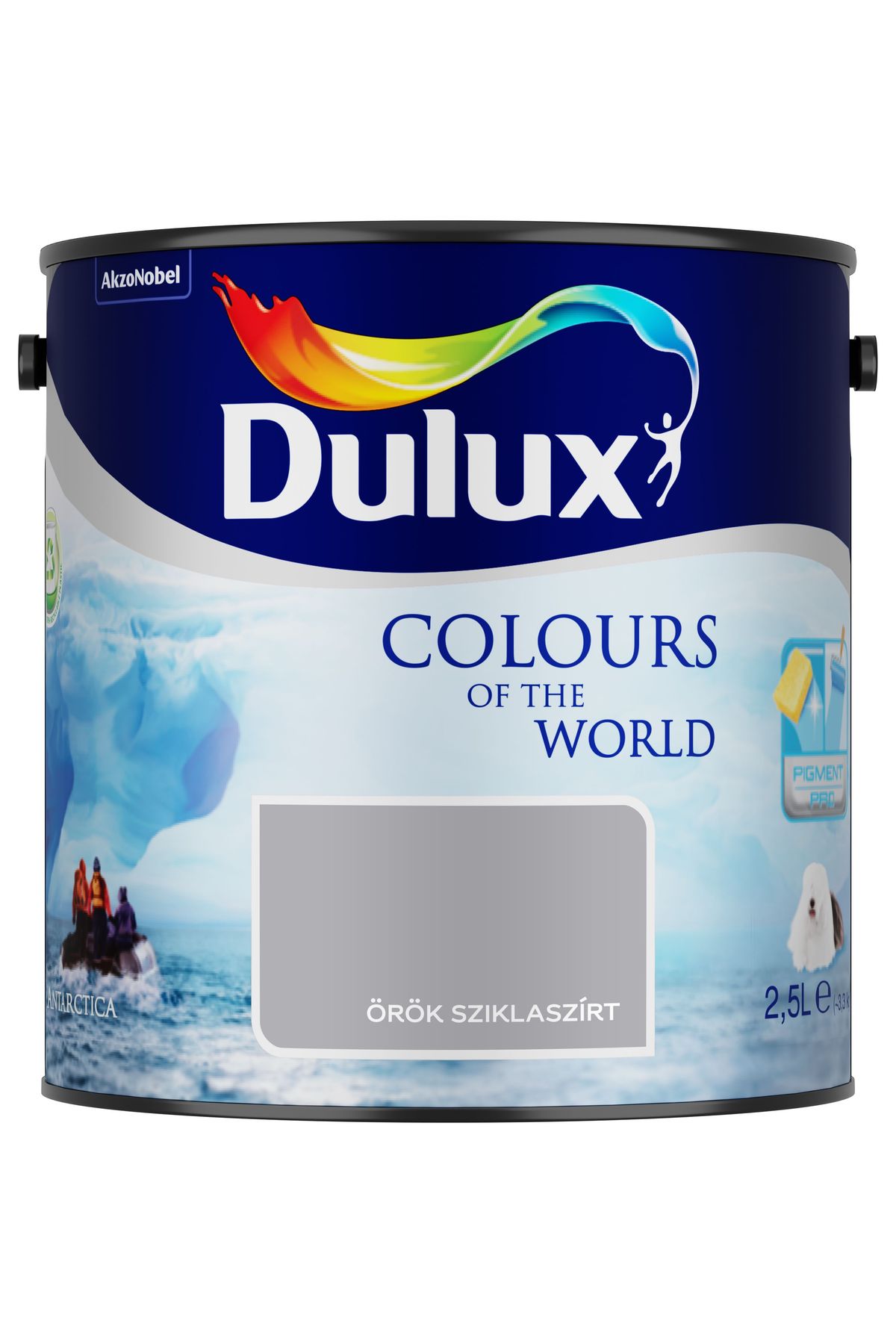 Dulux A Nagyvilág Színei Örök sziklaszirt 2,5 L – Szürke, Beltéri falfesték