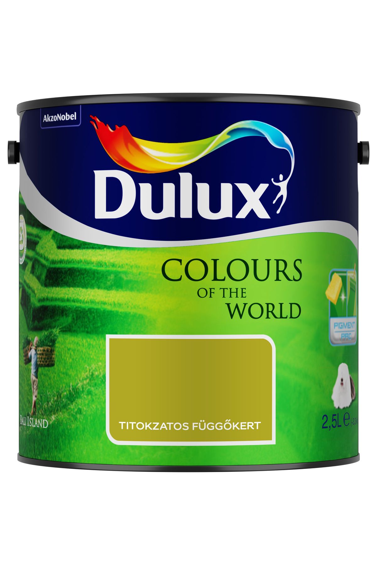Dulux A Nagyvilág Színei Titokzatos függőkert 2,5 L – Zöld, Beltéri falfesték