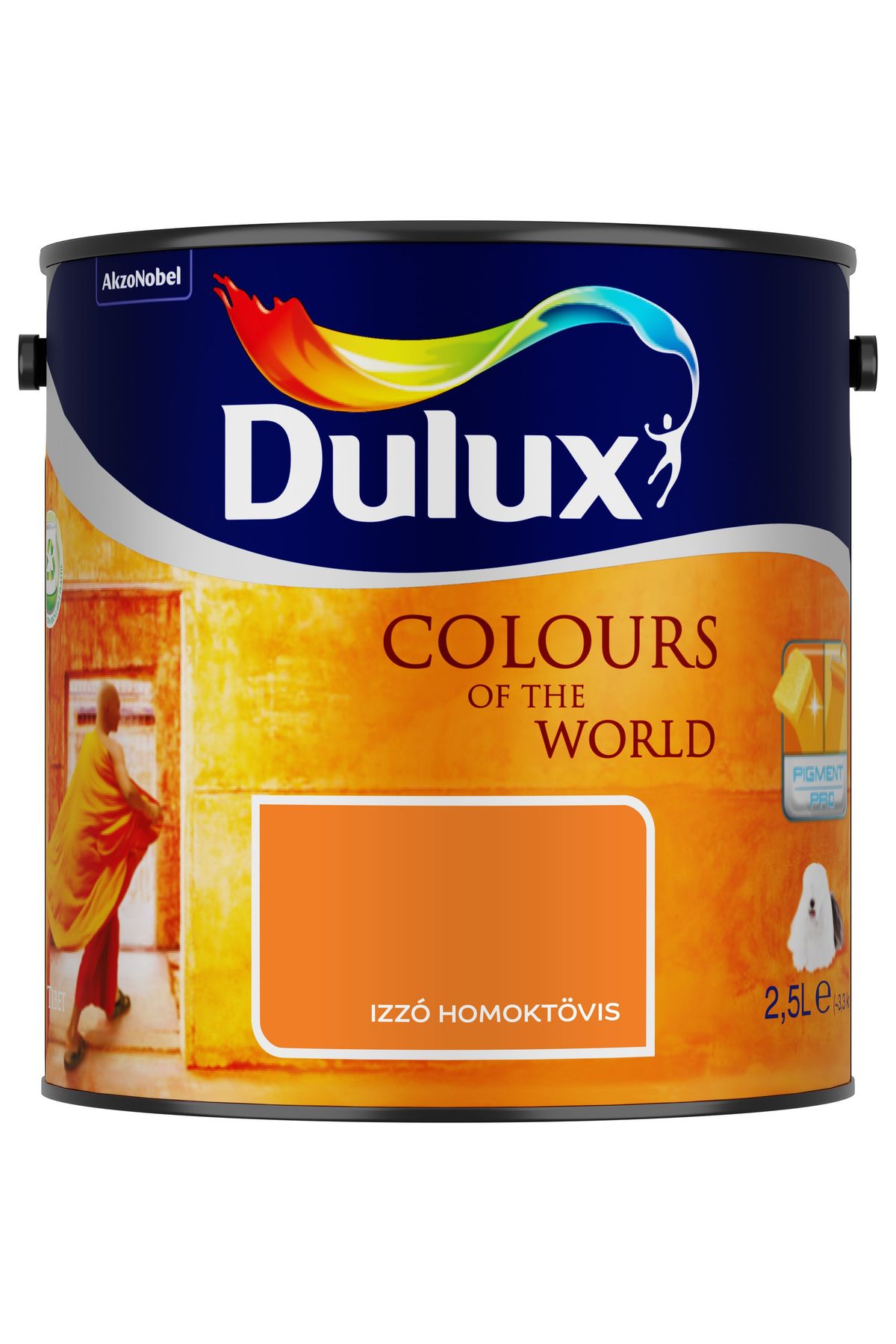 Dulux A Nagyvilág Színei Izzó homoktövis 2,5 L – Narancssárga, Beltéri falfesték
