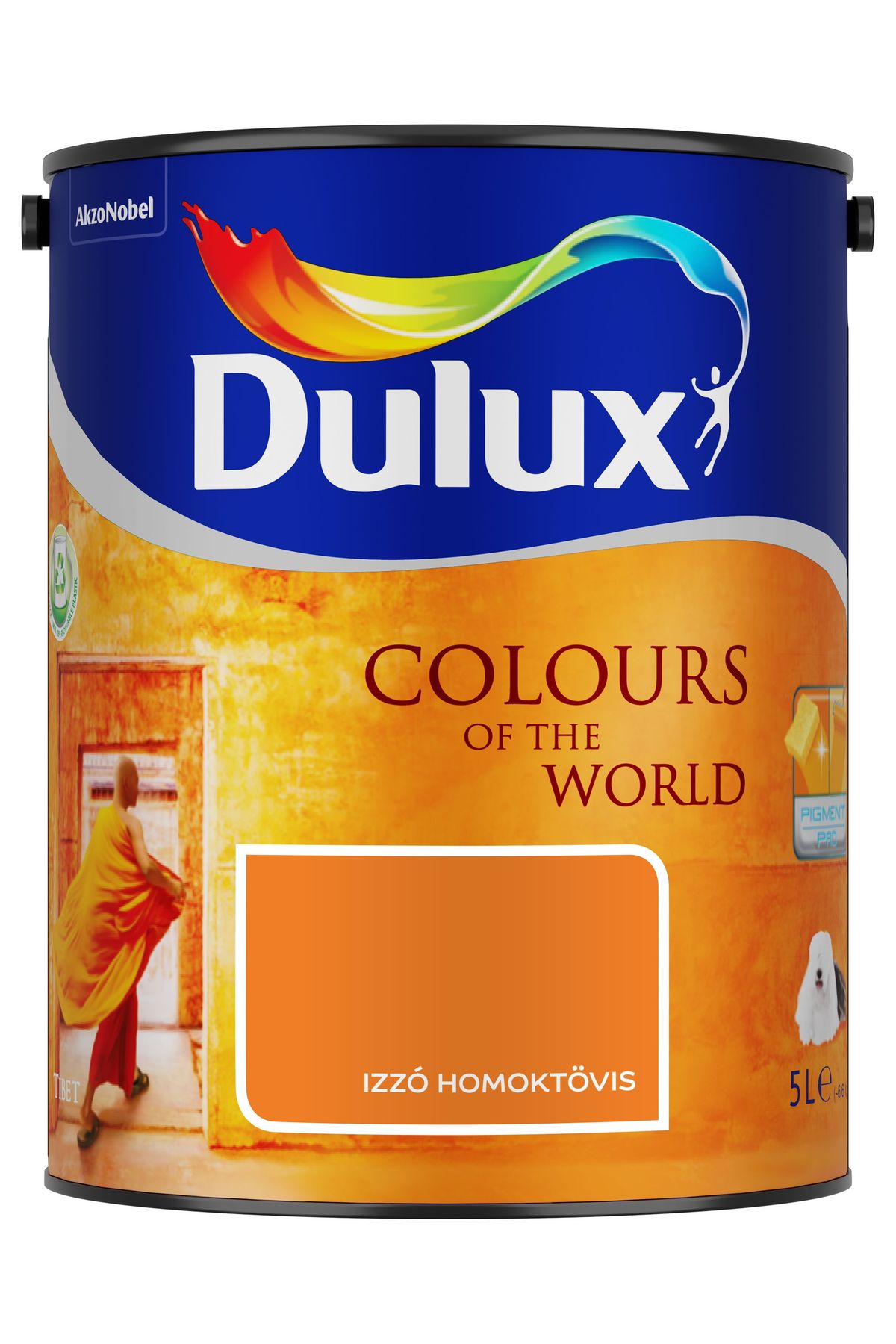 Dulux A Nagyvilág Színei Izzó homoktövis 5 L – Narancssárga, Beltéri falfesték