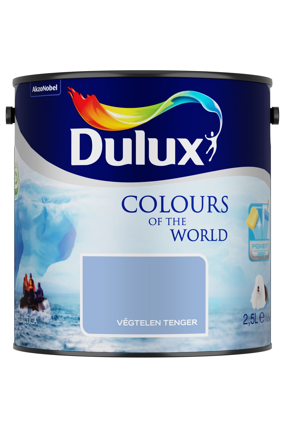 Dulux A Nagyvilág Színei Végtelen tenger 2,5 L – Kék, Beltéri falfesték