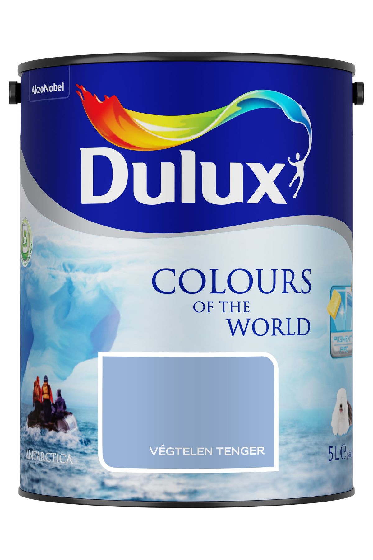 Dulux A Nagyvilág Színei Végtelen tenger 5 L – Kék, Beltéri falfesték