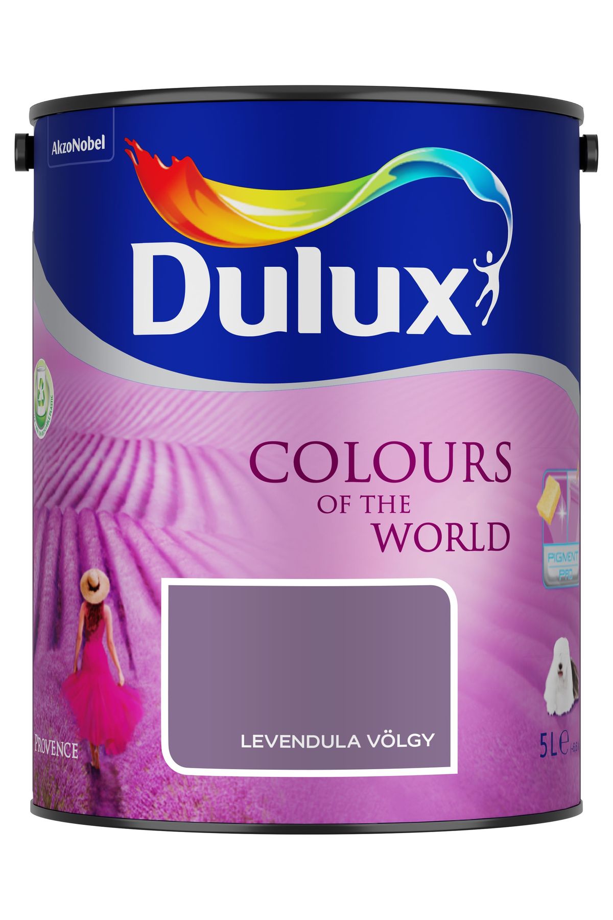 Dulux A Nagyvilág Színei Levendula völgy 5 L – Lila, Beltéri falfesték