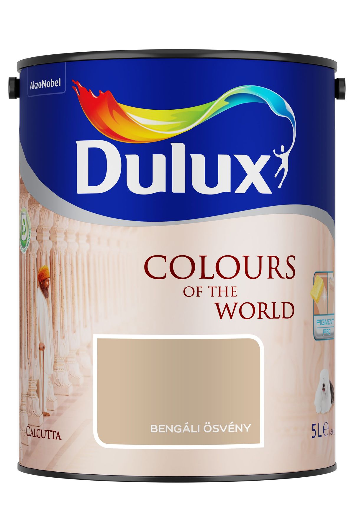 Dulux A Nagyvilág Színei Bengáli ösvény 5 L – Barna, Beltéri falfesték