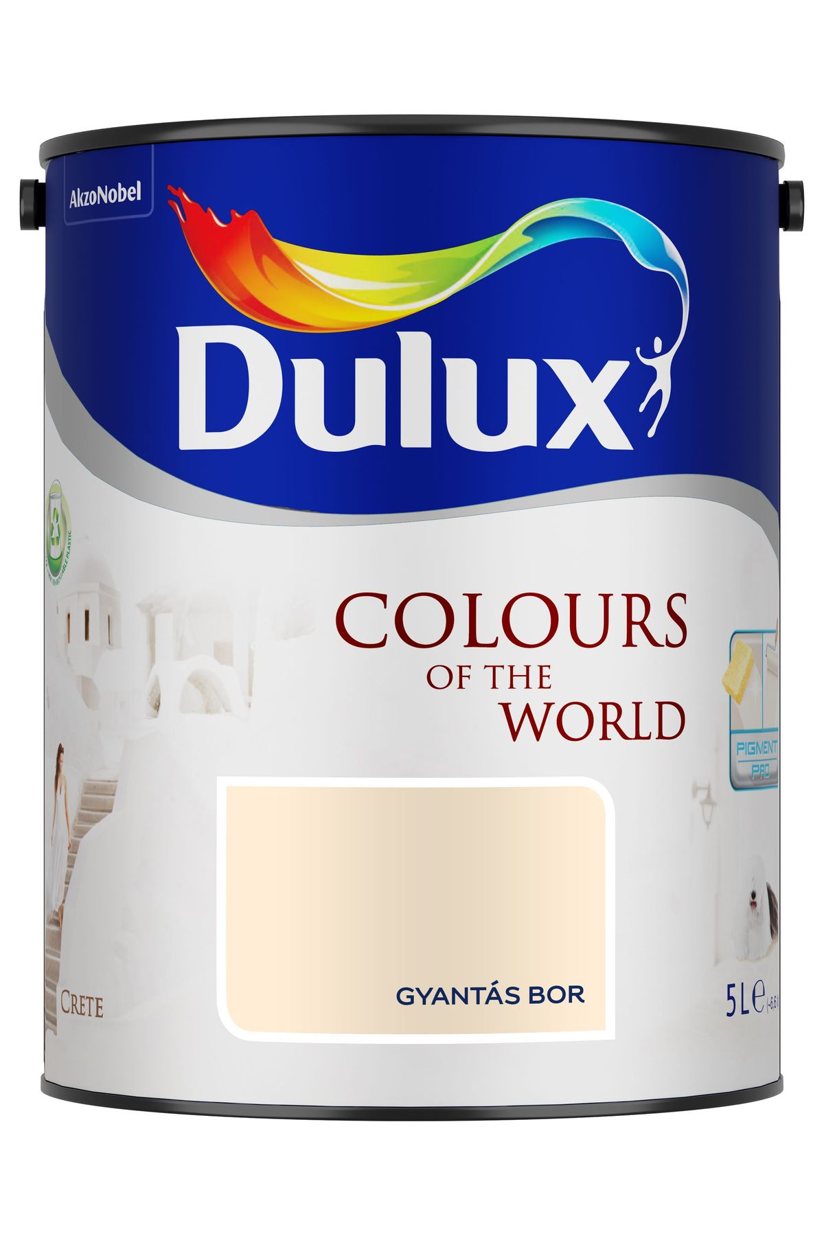 Dulux A Nagyvilág Színei Gyantás bor 5 L – Bézs, Beltéri falfesték