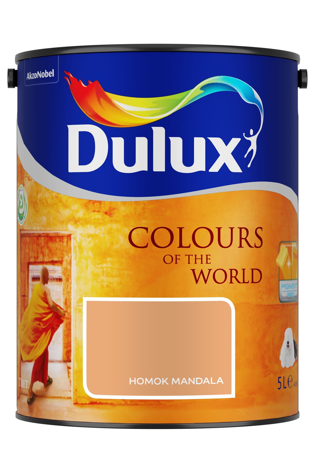 Dulux A Nagyvilág Színei Homok mandala 5 L – Narancssárga, Beltéri falfesték