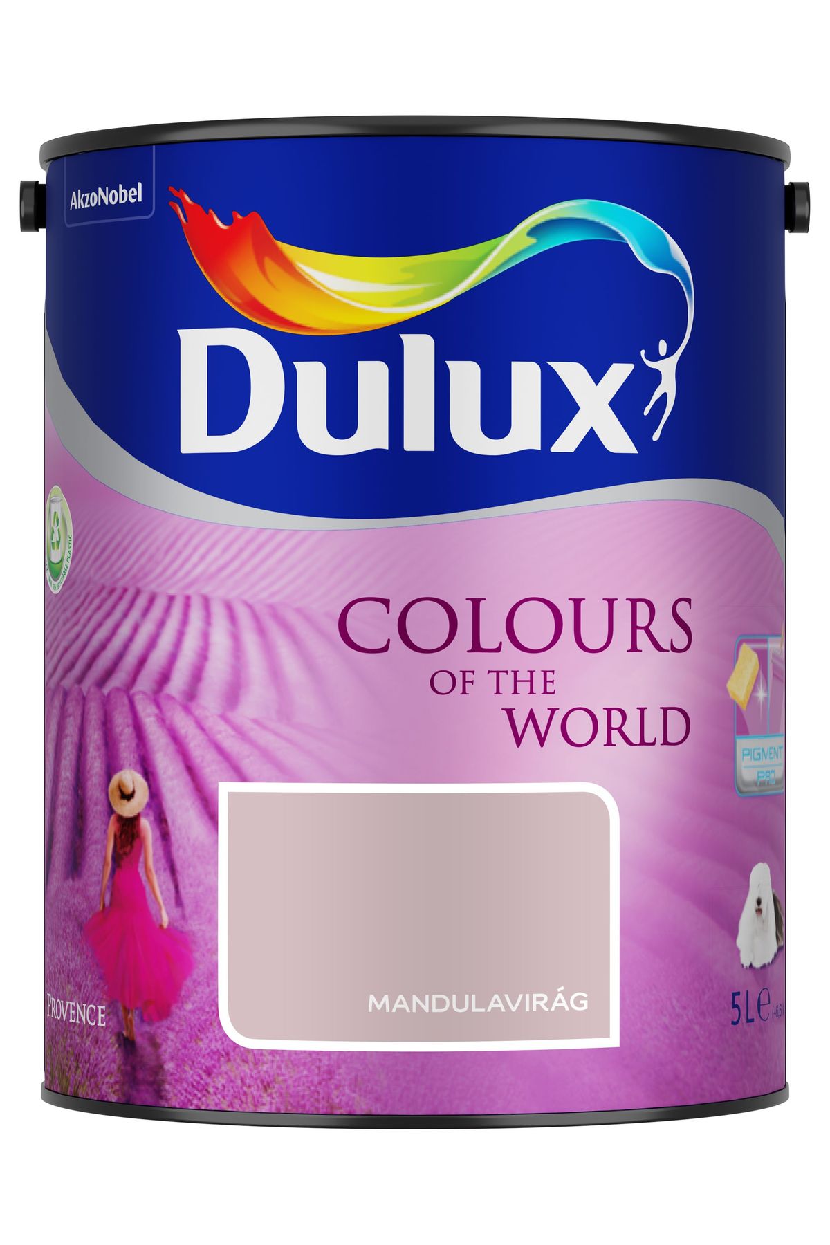 Dulux A Nagyvilág Színei Mandulavirág 5 L – Rózsaszín, Beltéri falfesték