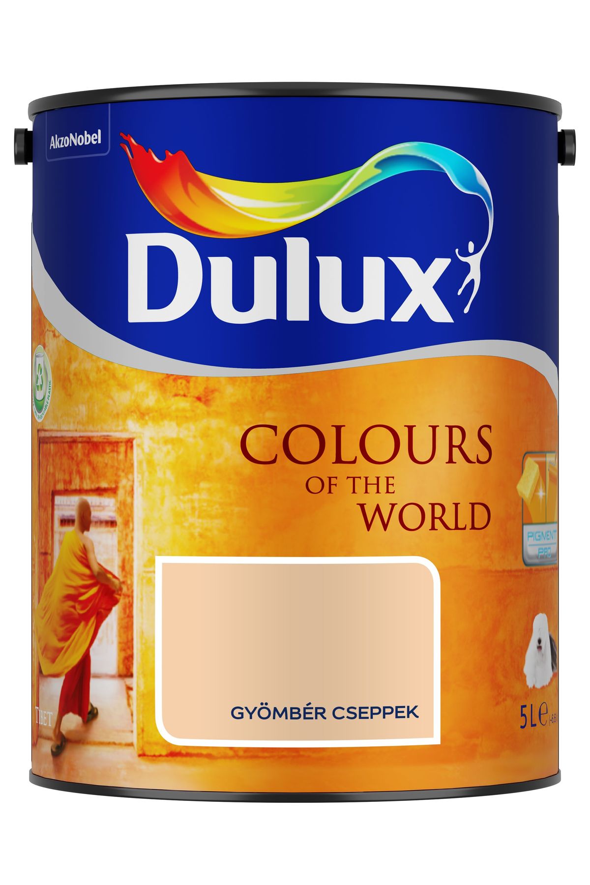 Dulux A Nagyvilág Színei Gyömbér cseppek 5 L – Narancssárga, Beltéri falfesték