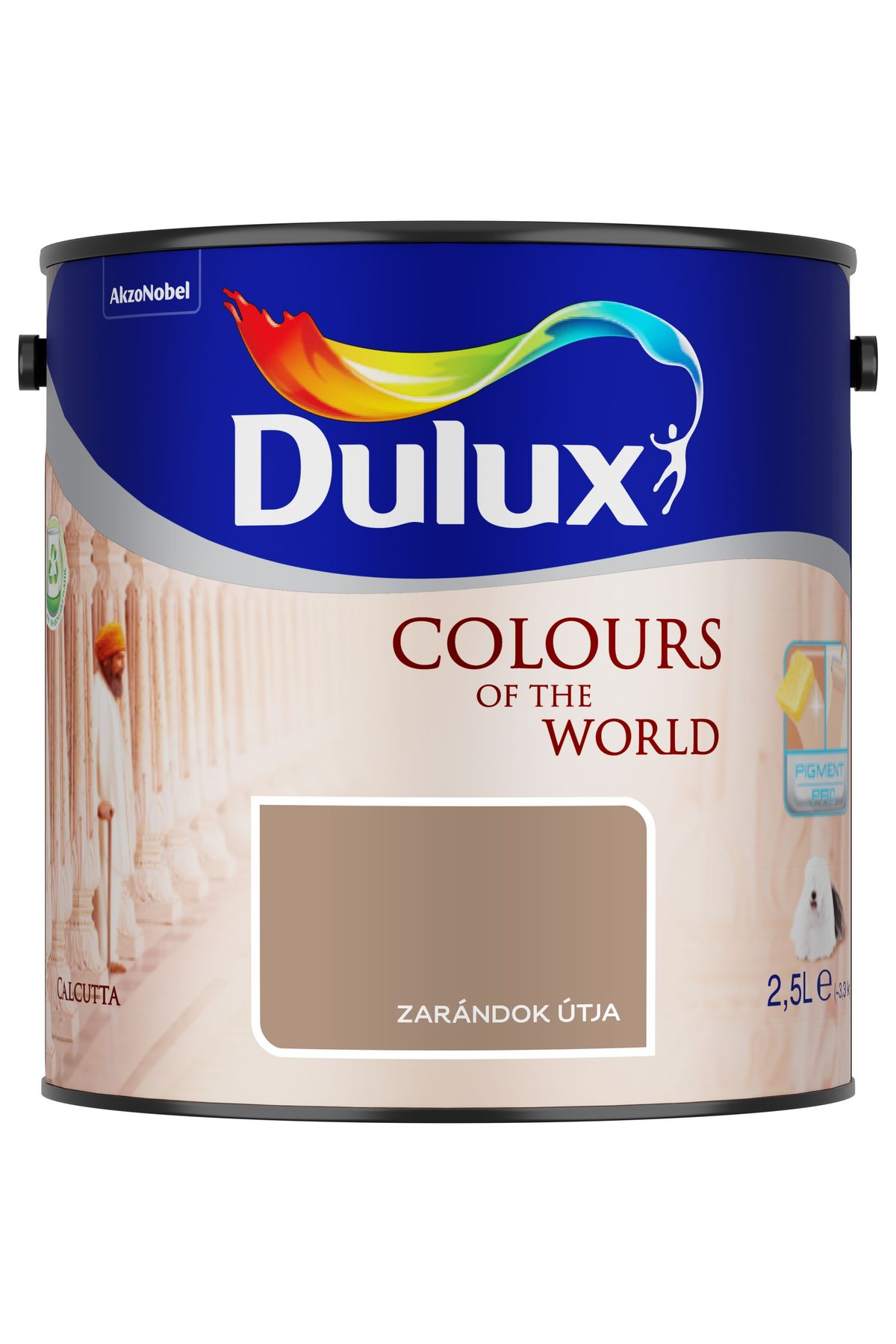 Dulux A Nagyvilág Színei Zarándok útja 2,5 L – Barna, Beltéri falfesték