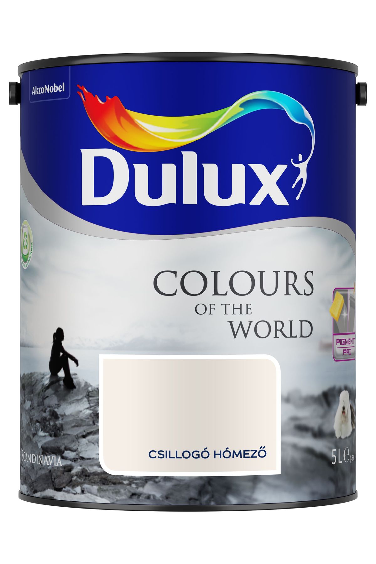 Dulux A Nagyvilág Színei Csillogó hómező 5 L – Beltéri falfesték