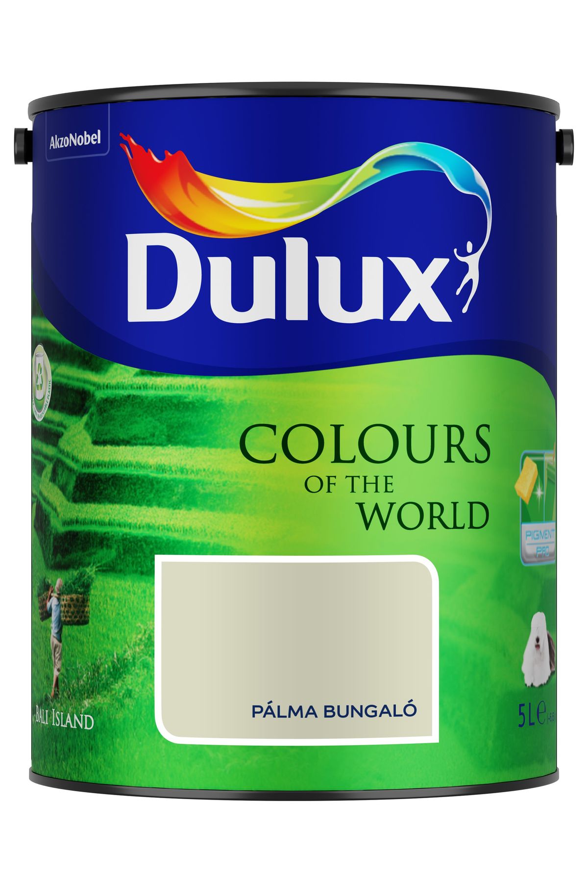 Dulux A Nagyvilág Színei Pálma bungaló 5 L – Zöld, Beltéri falfesték