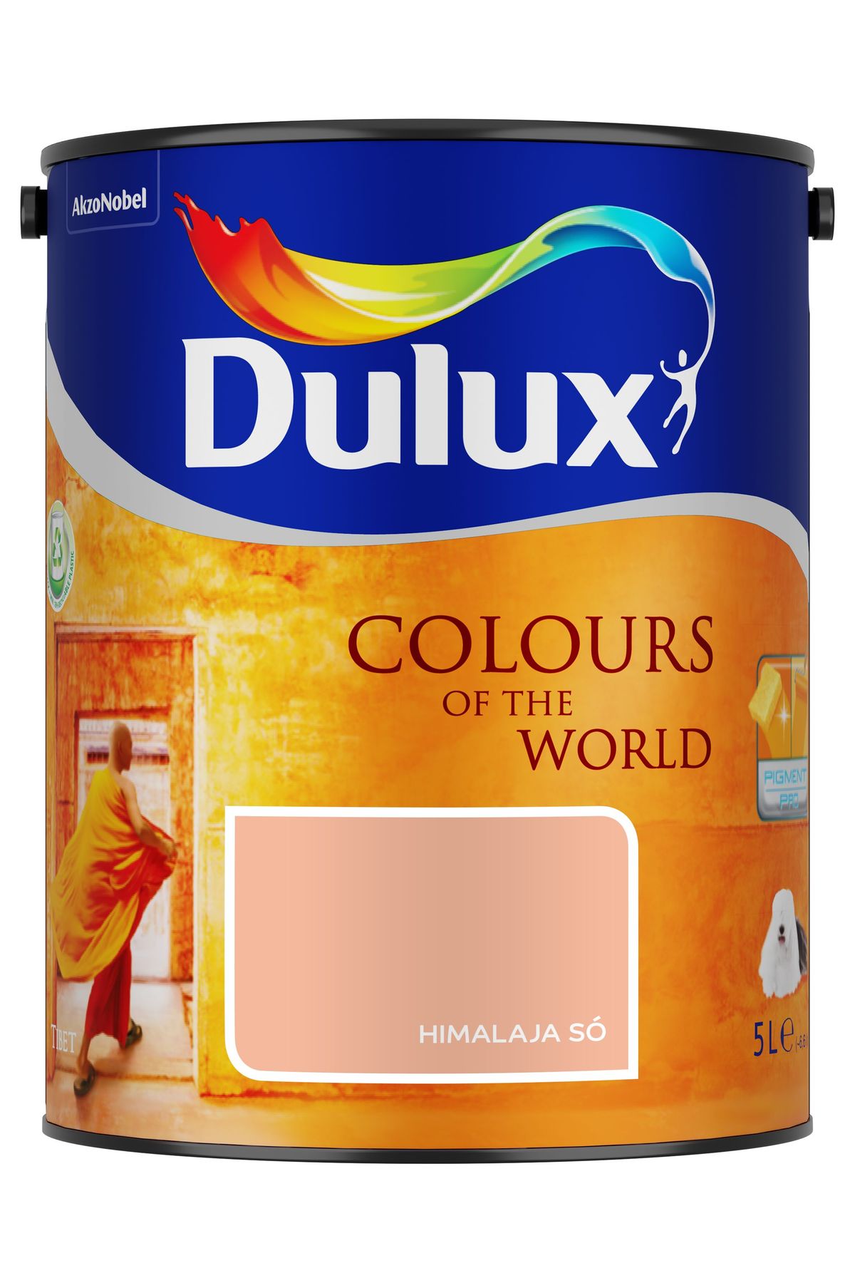Dulux A Nagyvilág Színei Himalája só 5 L – Narancssárga, Beltéri falfesték