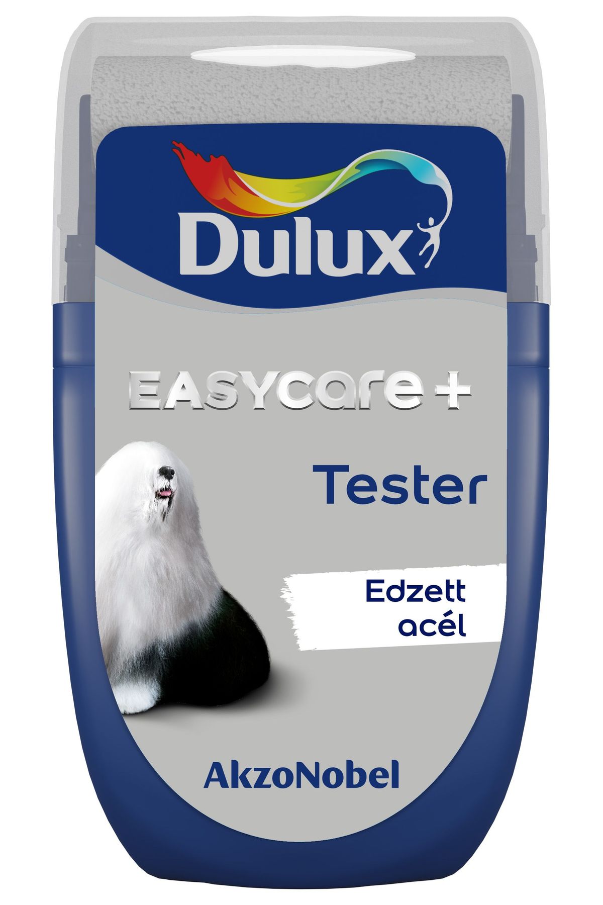 Dulux EasyCare+ TESTER Edzett acél 30ml – Szürke