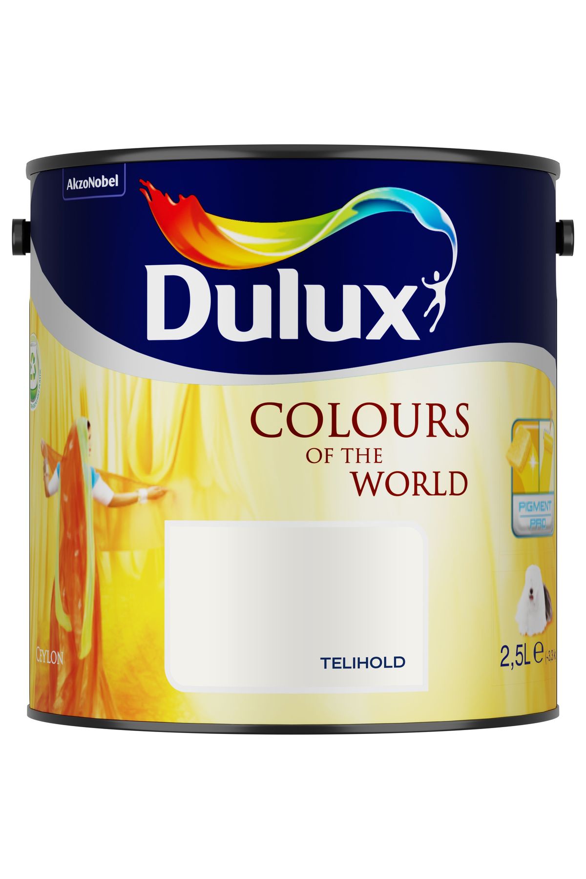Dulux A Nagyvilág Színei Telihold 2,5 L – Szürke, Beltéri falfesték