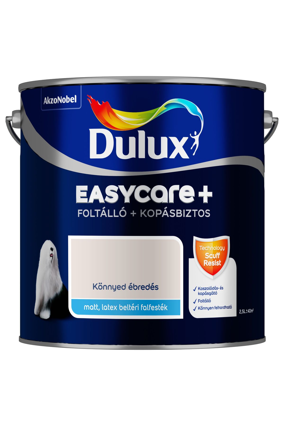Dulux EasyCare+ Könnyed ébredés 2,5L – Bézs, Beltéri falfesték