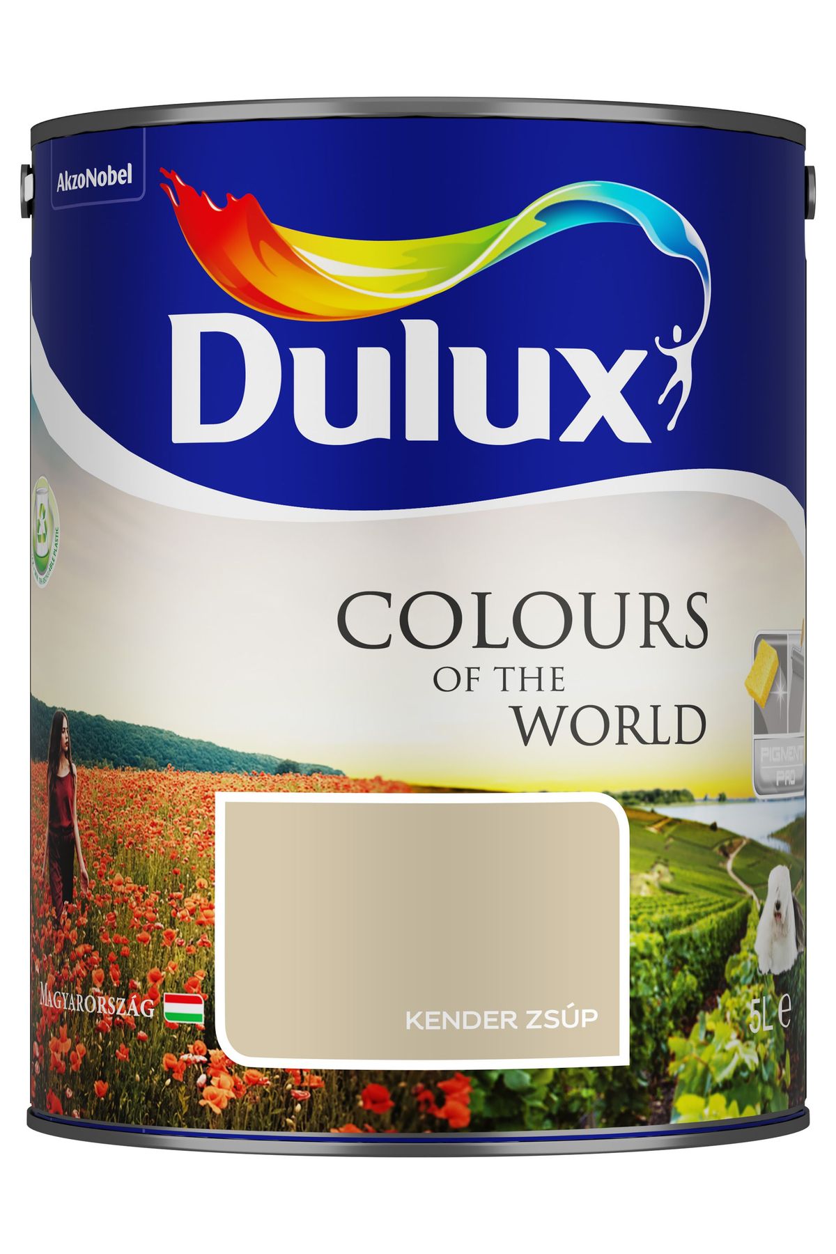 Dulux A Nagyvilág Színei Kender zsúp 5L – Bézs, Beltéri falfesték