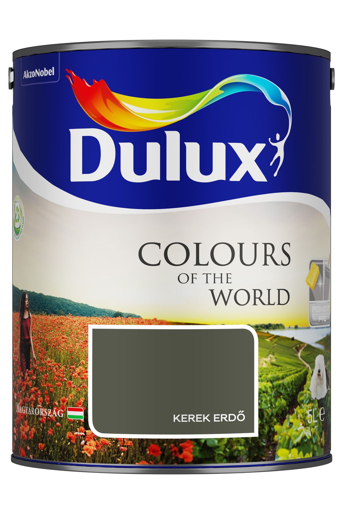 Dulux A Nagyvilág Színei Kerek erdő 5L – Zöld, Beltéri falfesték