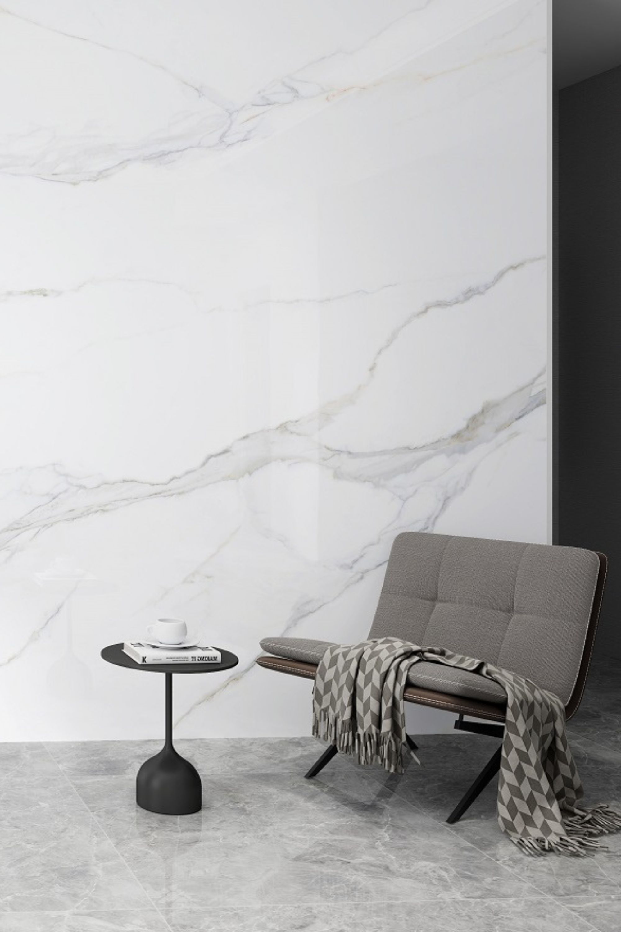 MEO WHITNEY 3288 magasfényű XL – Márvány, SPC / Vinyl padló