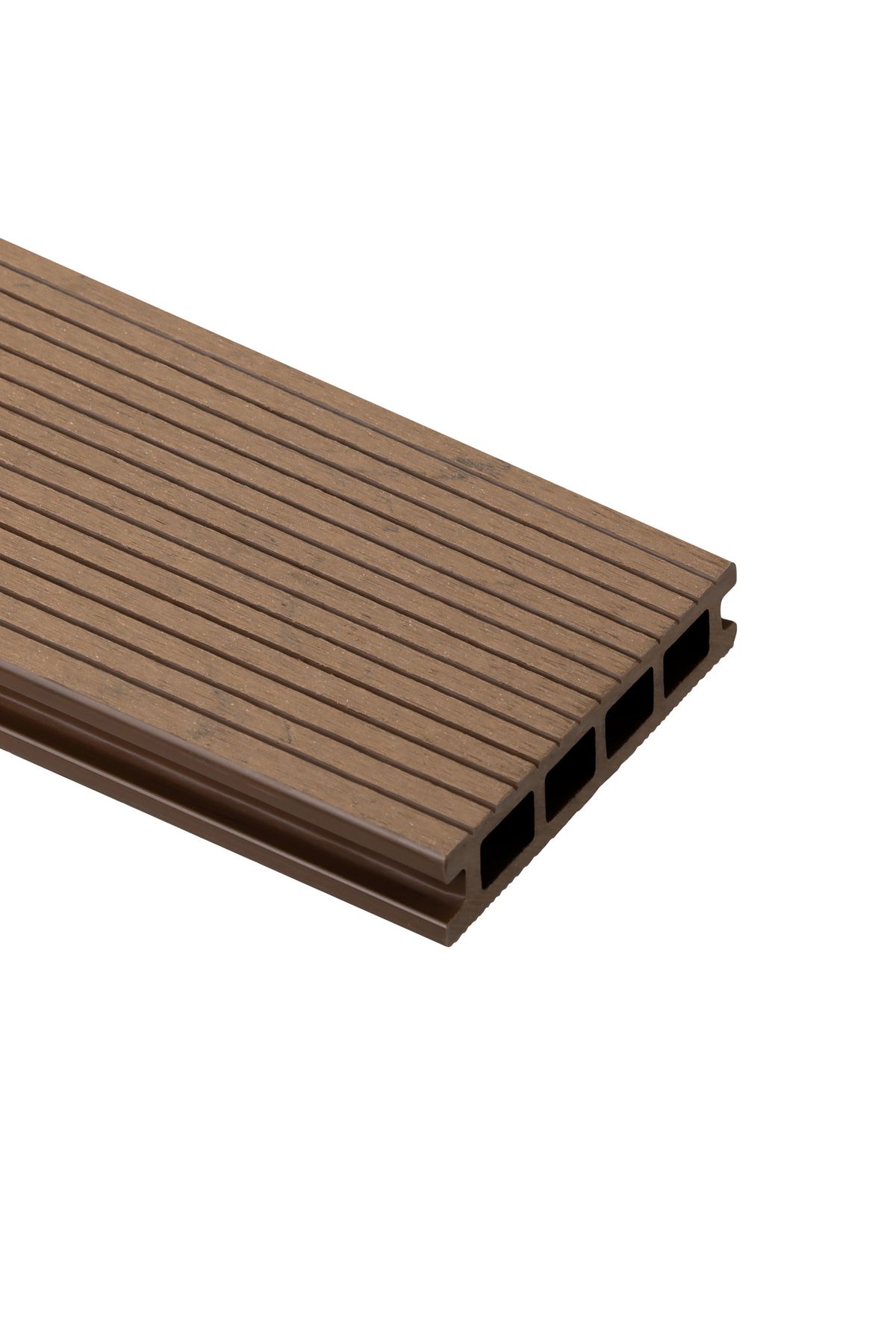Bergdeck S140 WPC teraszpadló - Sötét tikfa