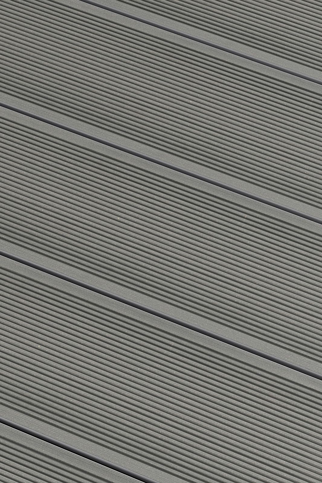 Bergdeck B150 WPC teraszpadló - Antracit, 400 cm
