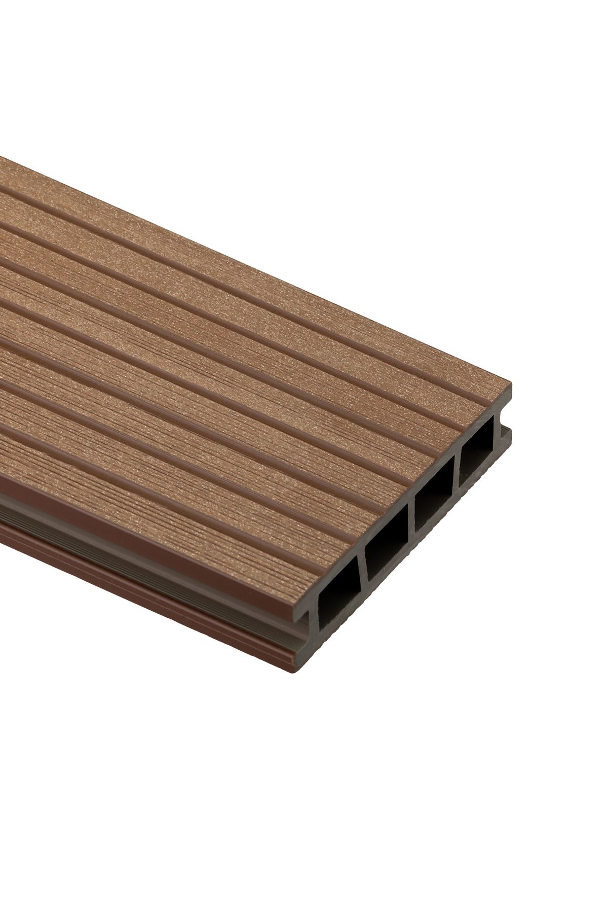 Bergdeck B150 WPC teraszpadló - Gesztenye, 400 cm