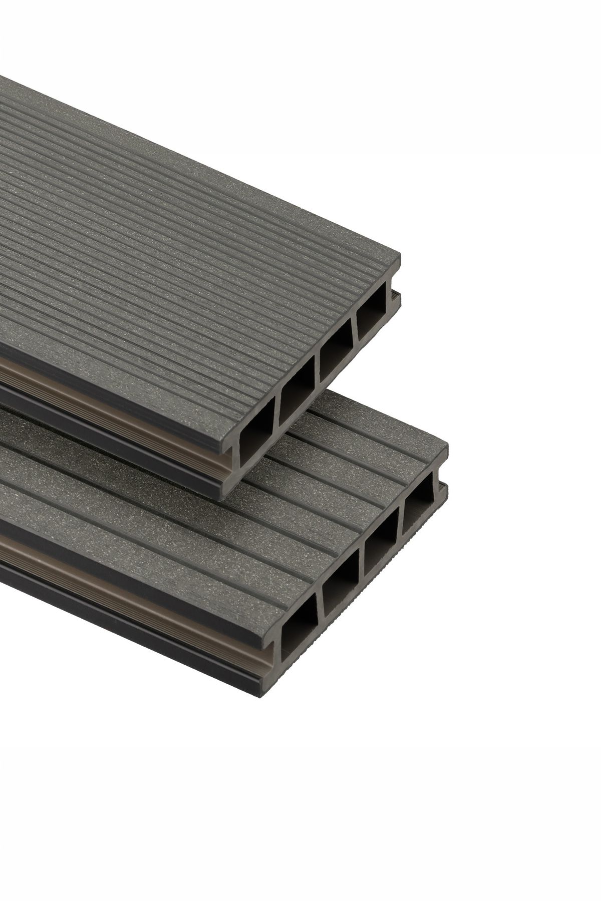Bergdeck B150 WPC teraszpadló - Fekete, 300 cm