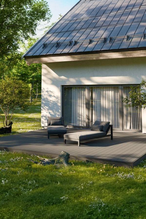 Bergdeck ECO WPC teraszpadló - Grafit