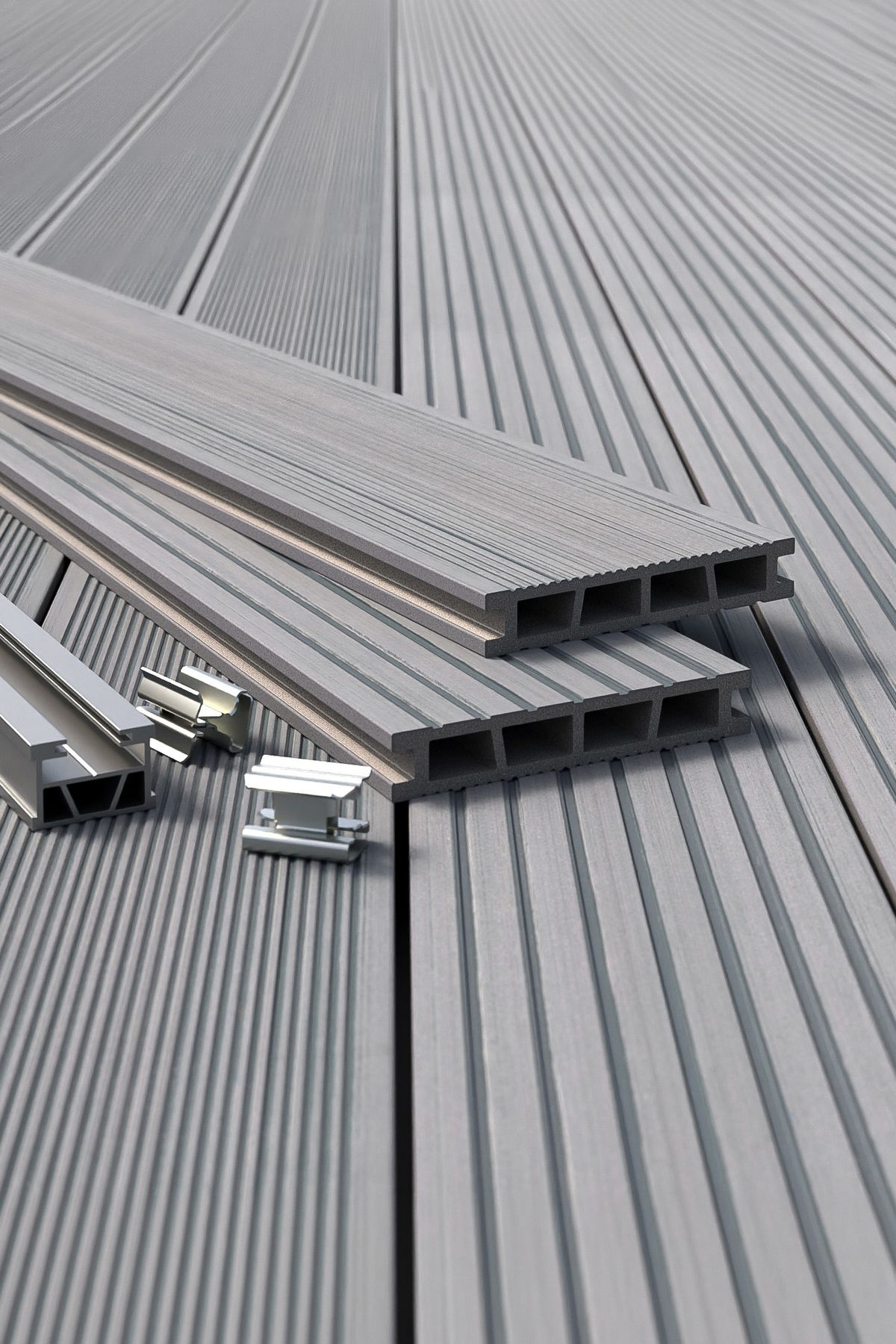 Bergdeck B150 WPC teraszpadló - Eucalipto, 240 cm