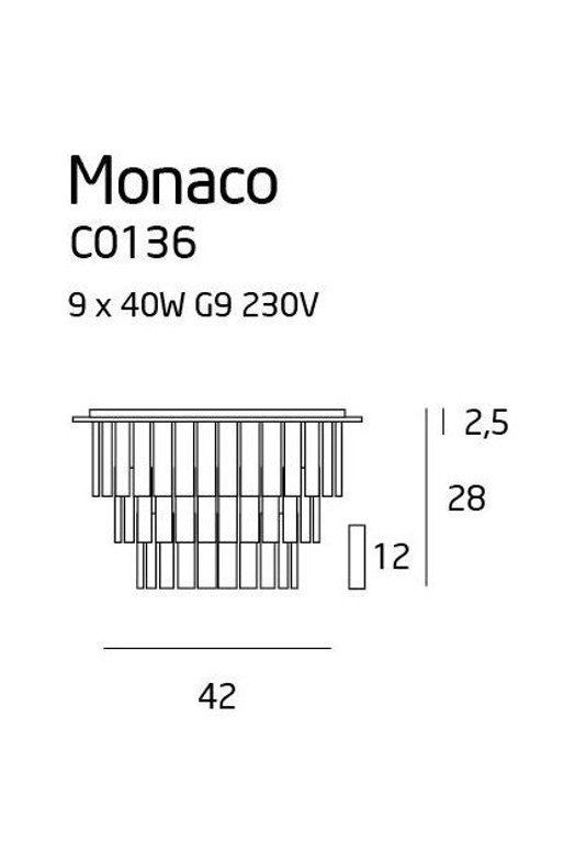 Monaco 42cm