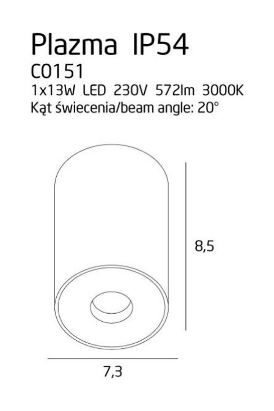 Plazma IP54
