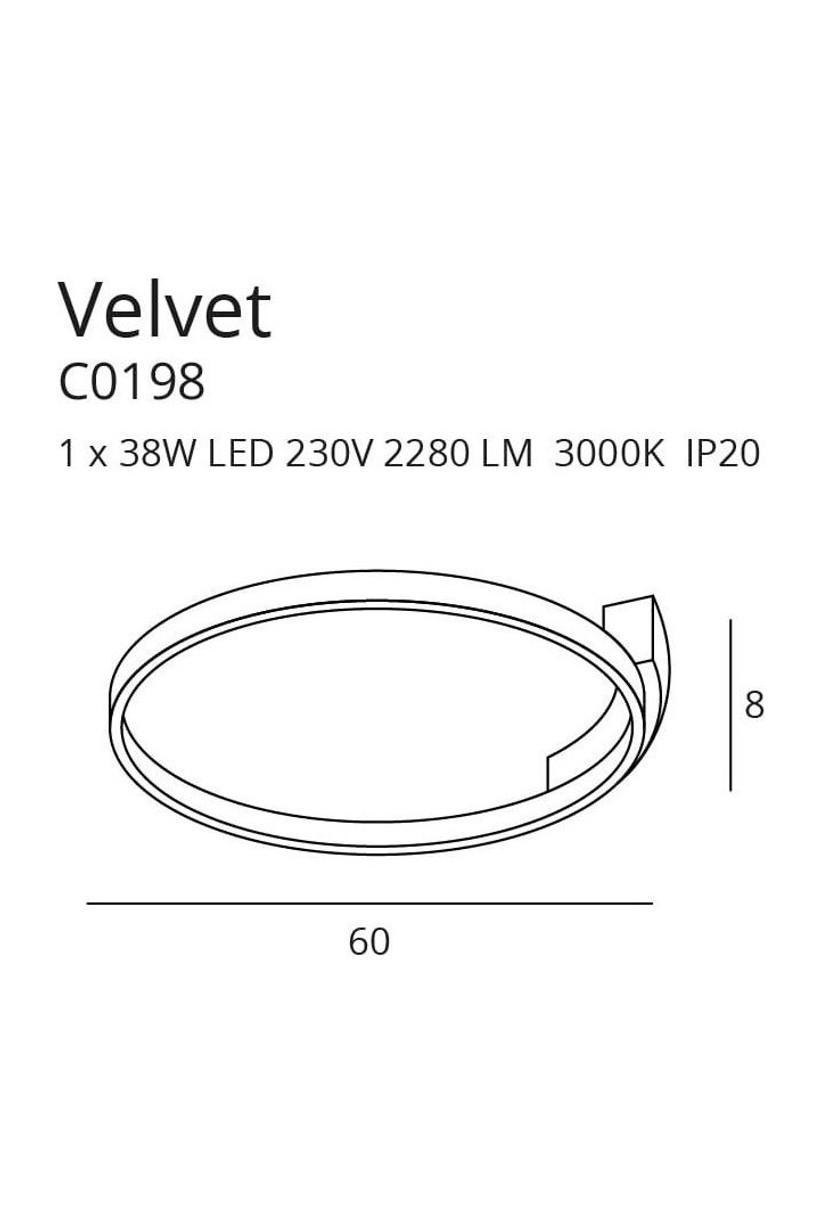 Velvet 60cm
