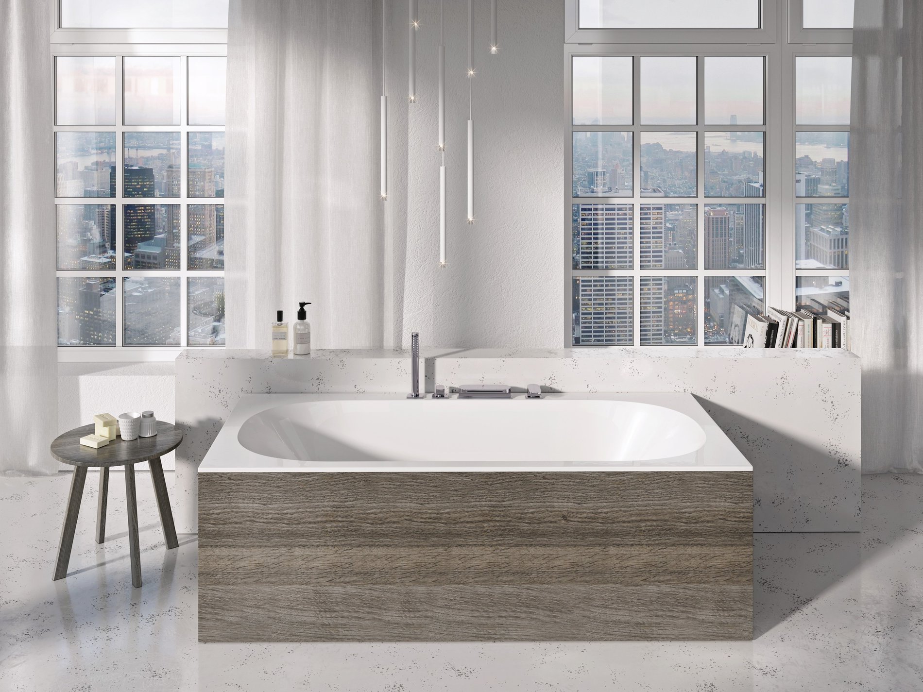 Ravak City Slim 180 x 80 akrilkád fehér – Téglalap alakú kádak