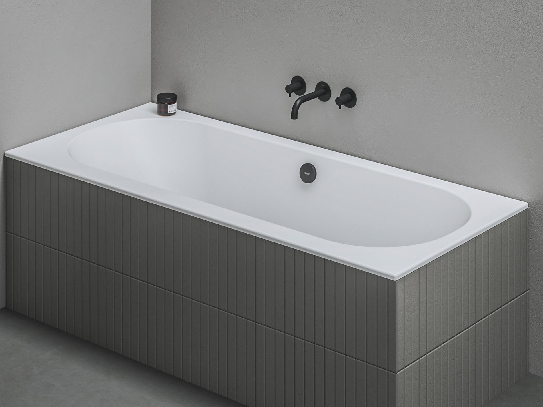 Ravak City Slim 180 x 80 akrilkád fehér – Téglalap alakú kádak